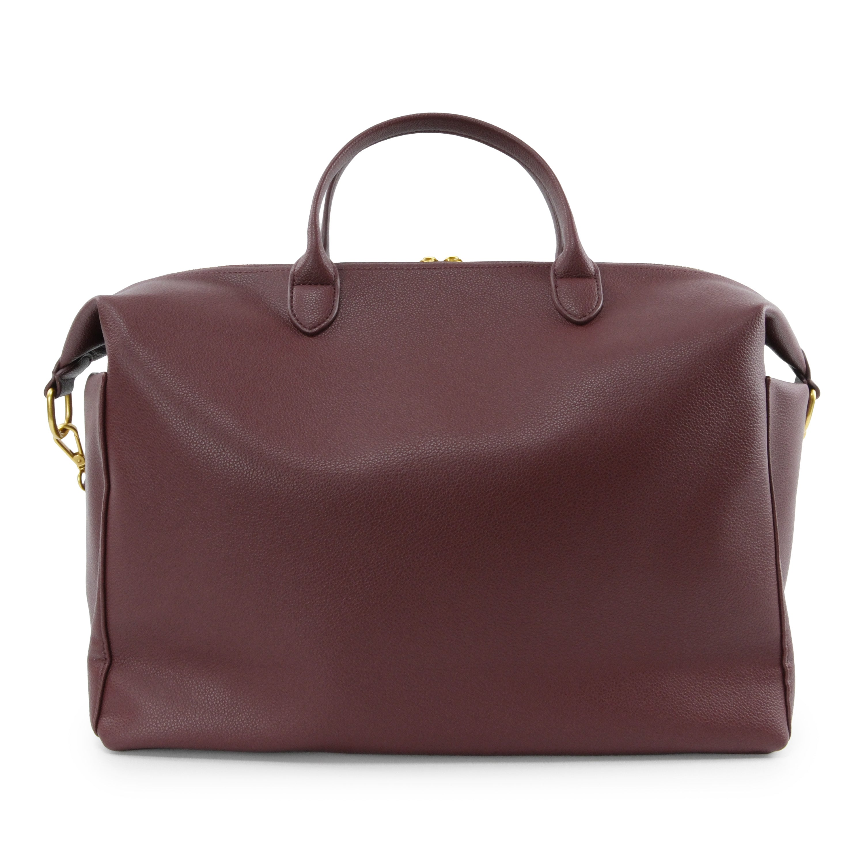 Luiertas - Leather Burgundy