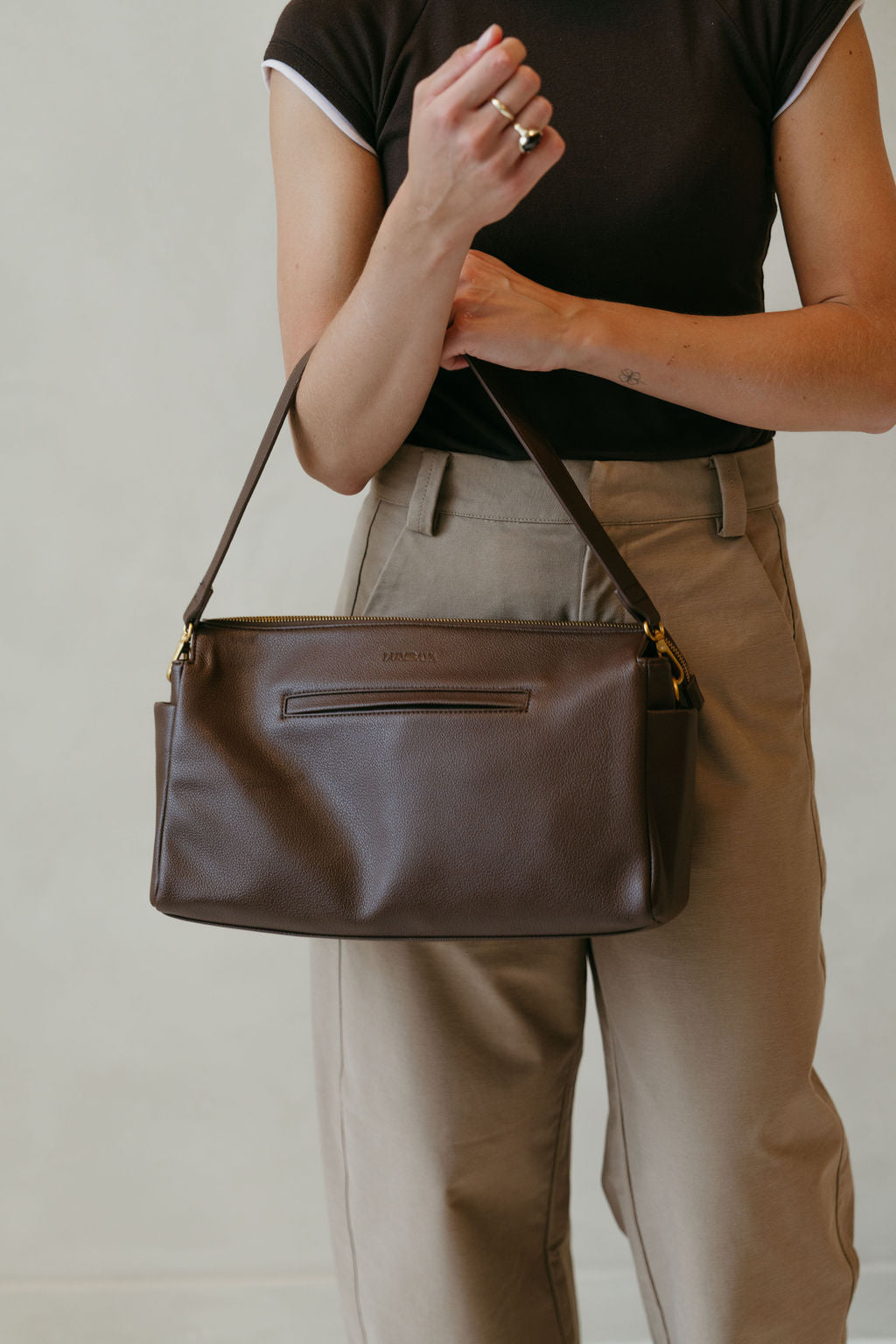 Luiertas LUMÉ Midi - Brown