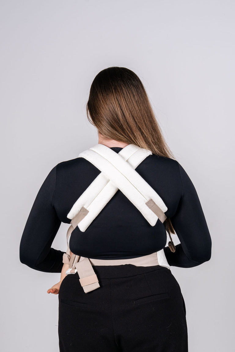 Baby Carrier - Jacquard Blossom White