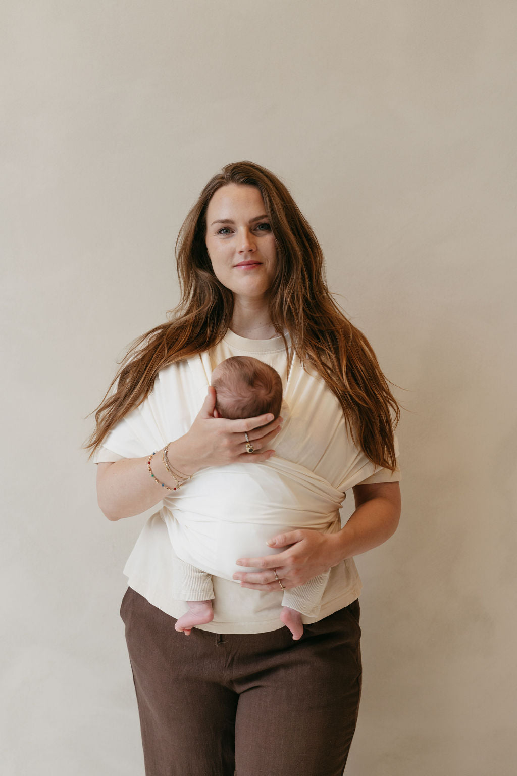 Draagdoek Newborn & Baby - Soft Sand