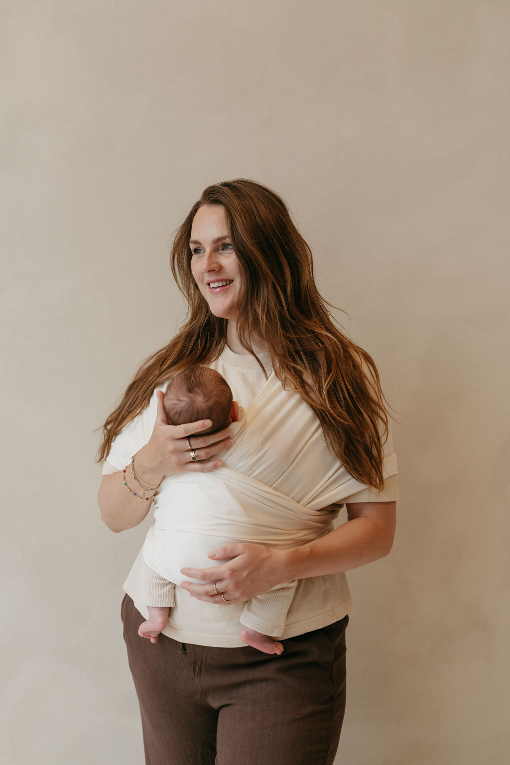 Draagdoek Newborn & Baby - Soft Sand