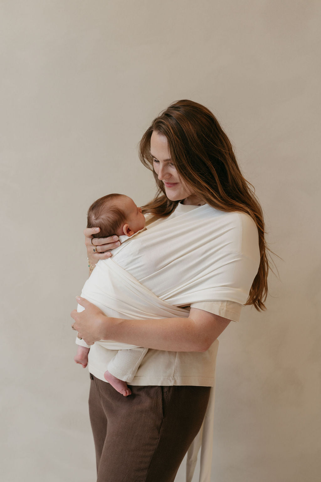 Draagdoek Newborn & Baby - Soft Sand