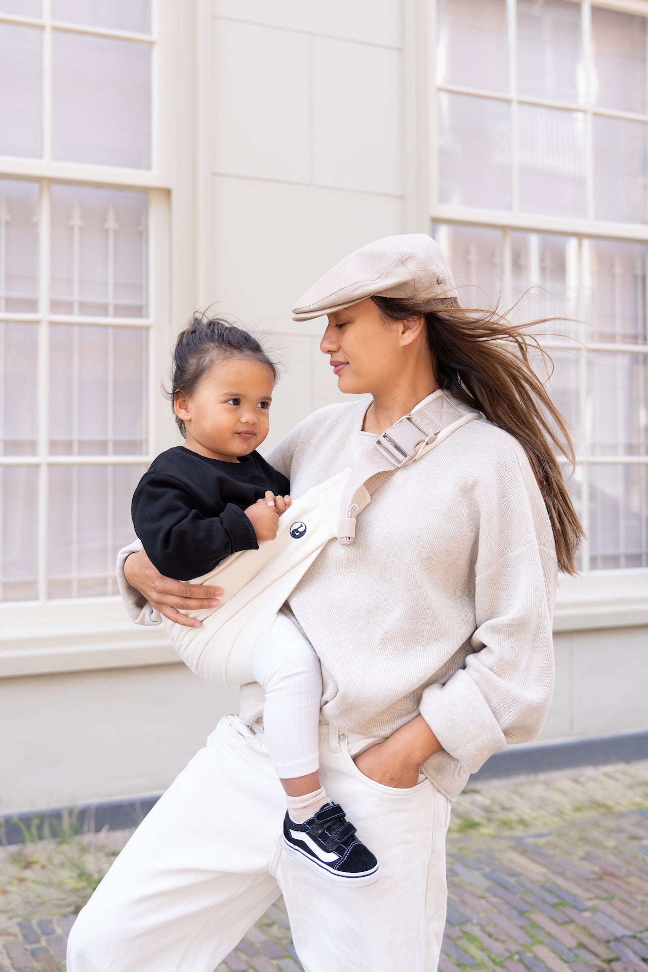 Hip Carrier Toddler - Organic Beige