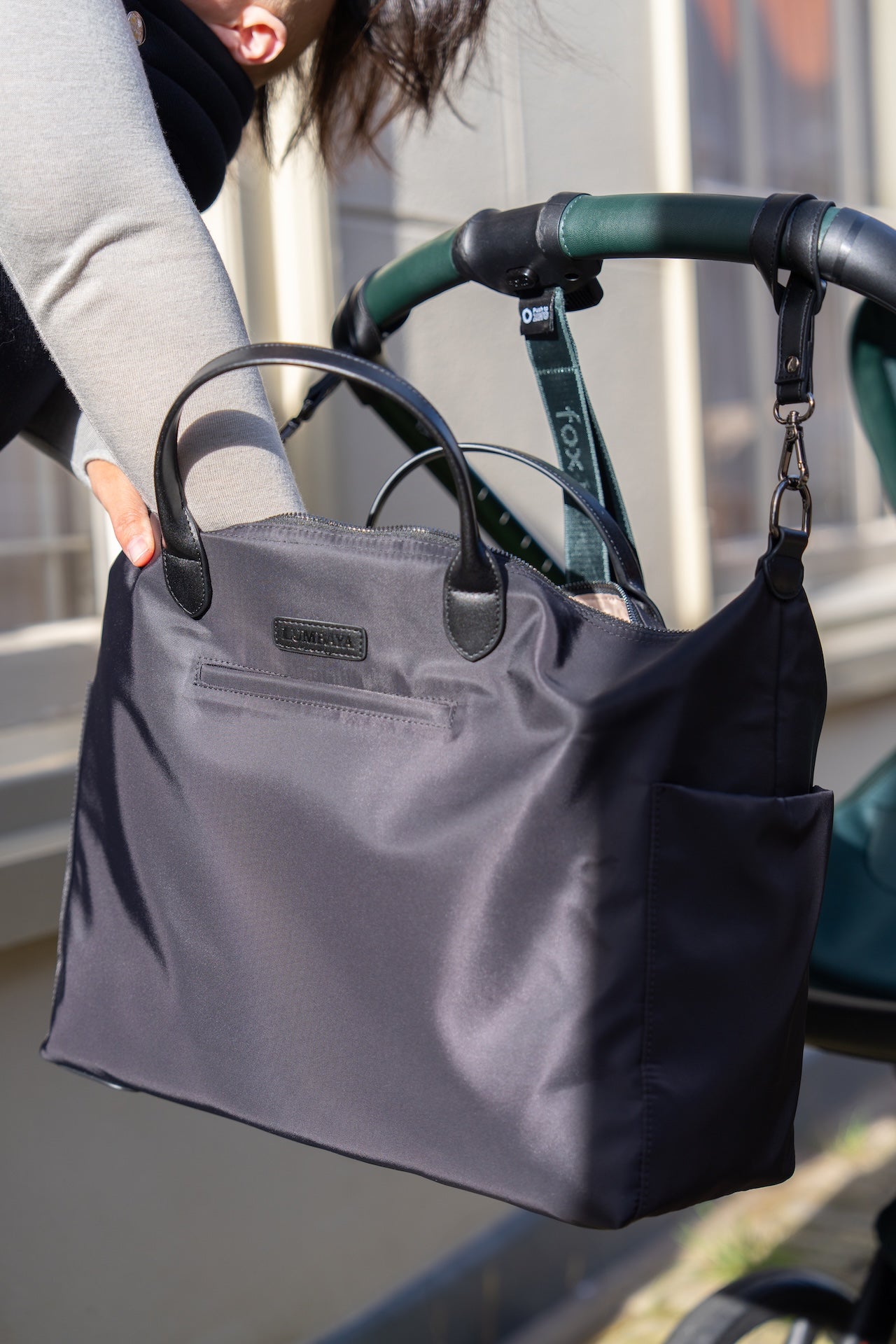 Luiertas - Nylon Black