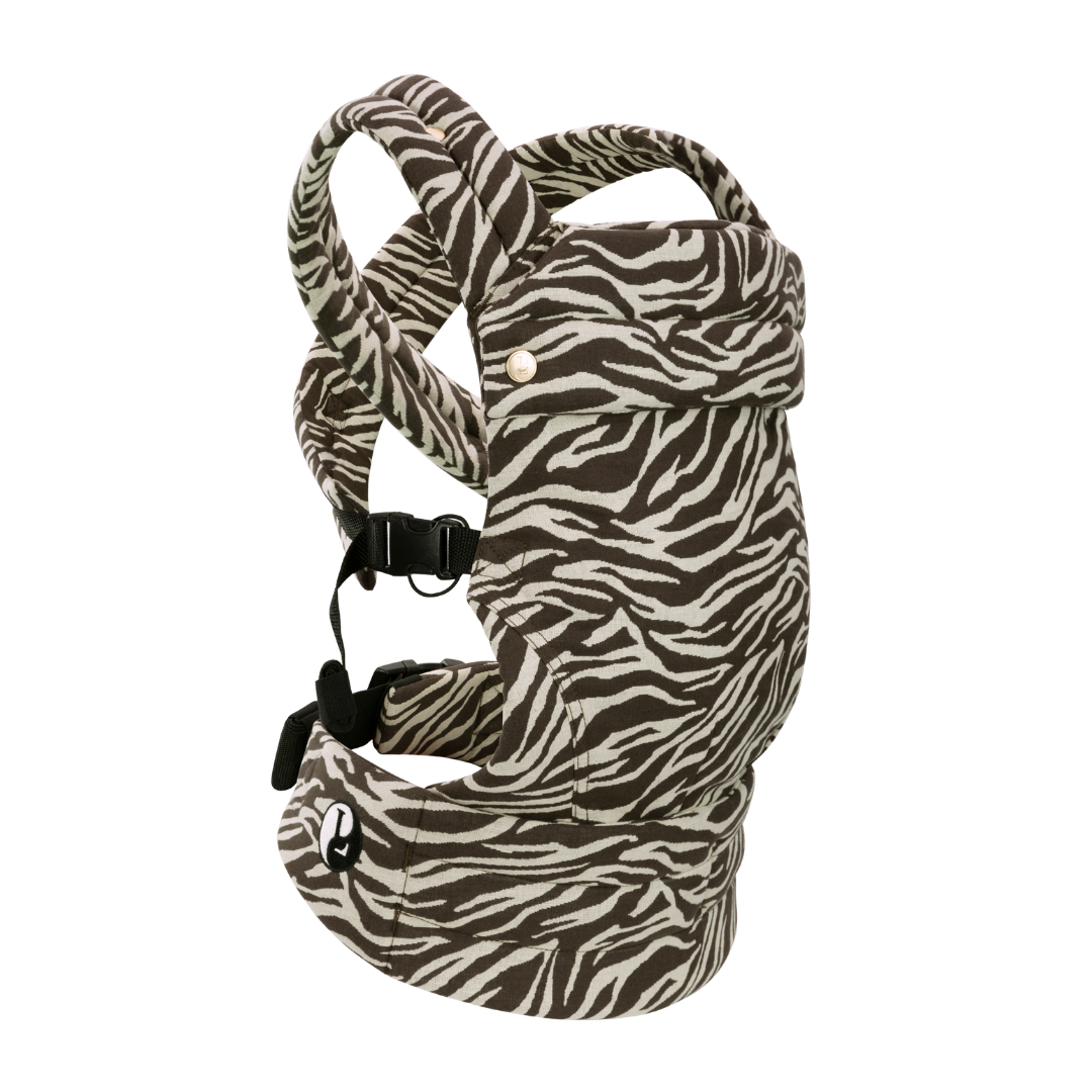 Draagzak met print in zebra
