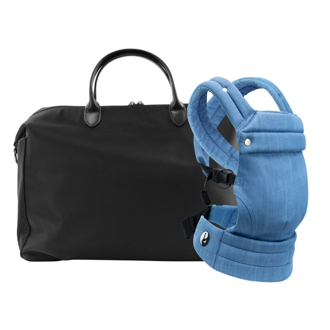 Baby Essentials Bundle | Denim / Black