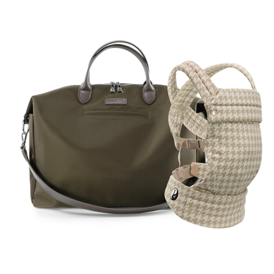 Baby Essentials Bundle | Houndstooth / Nylon Brown