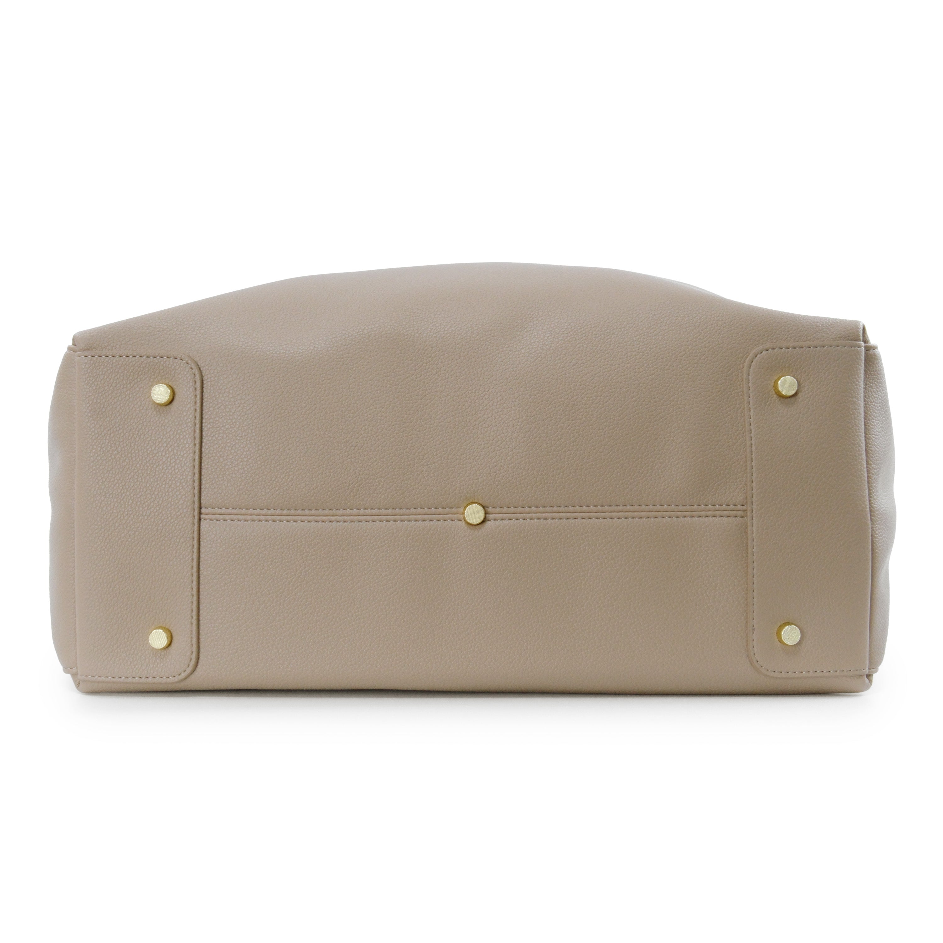 Diaper Bag - Leather Beige