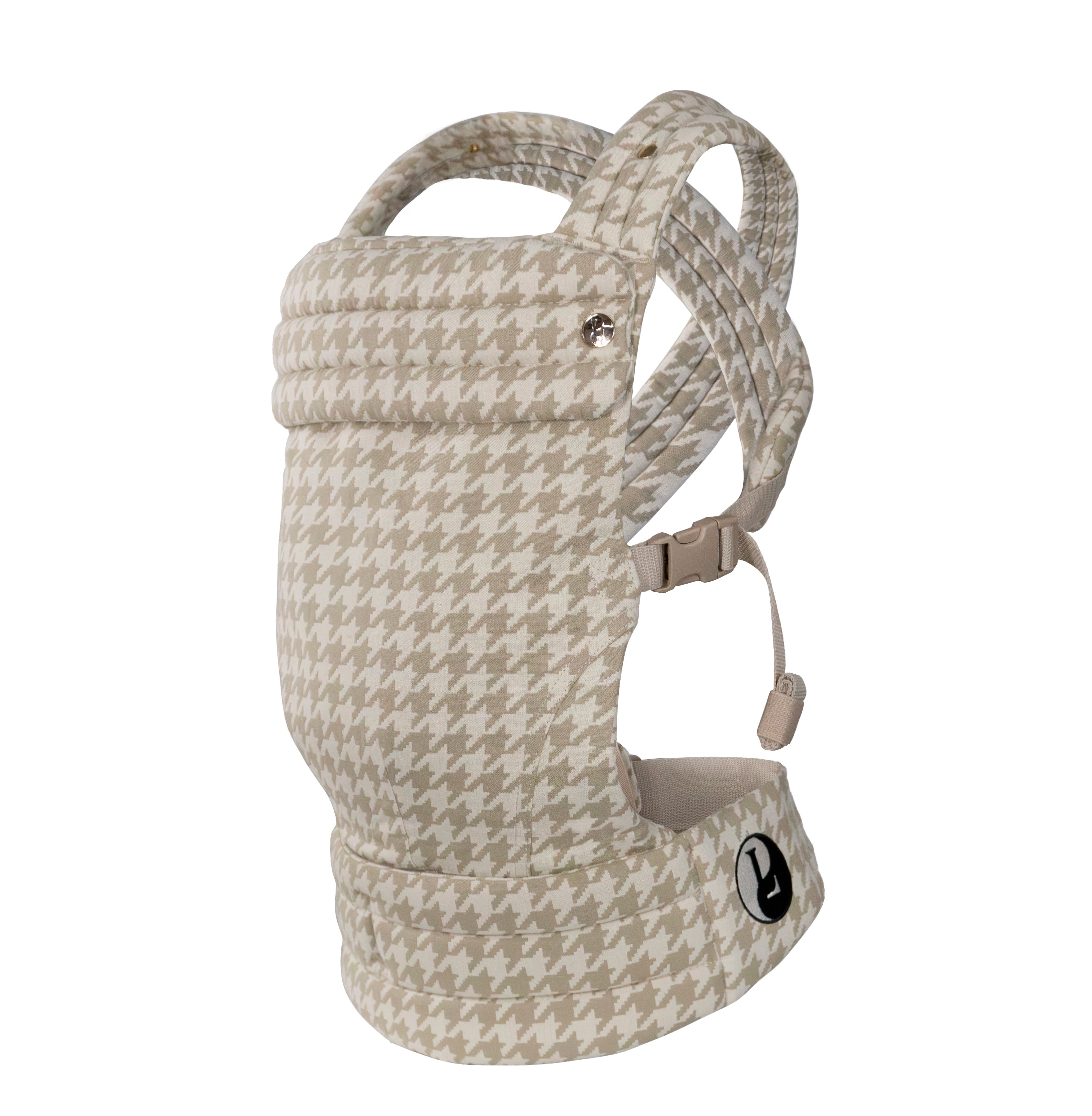 Draagzak baby - Houndstooth Beige