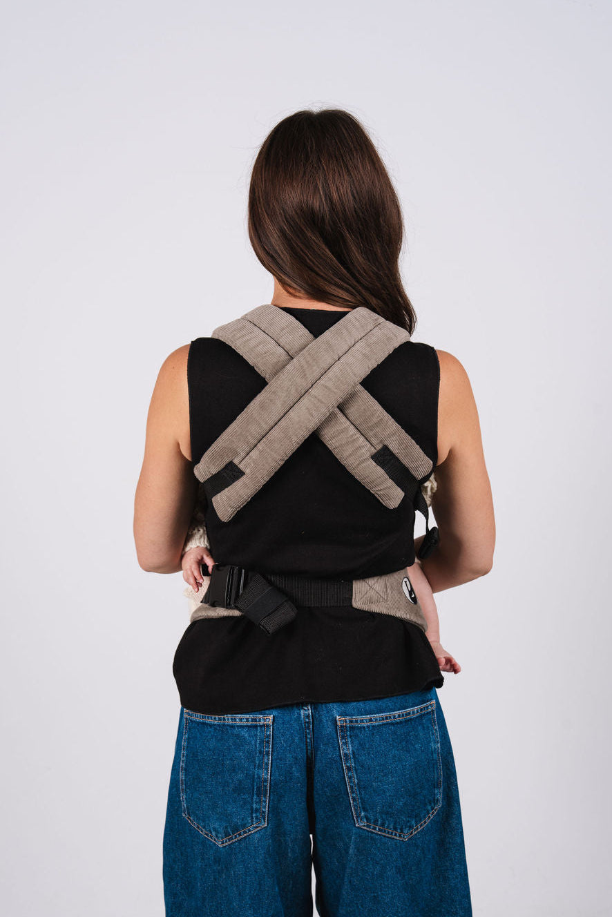 Babytrage – Cord Taupe