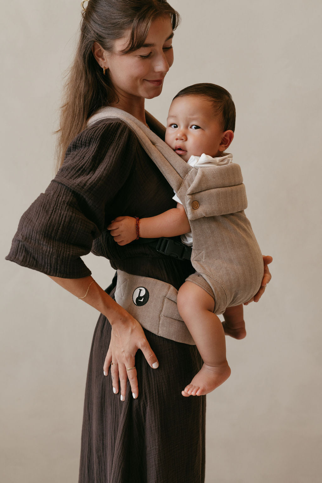 Draagzak baby - Soft Taupe