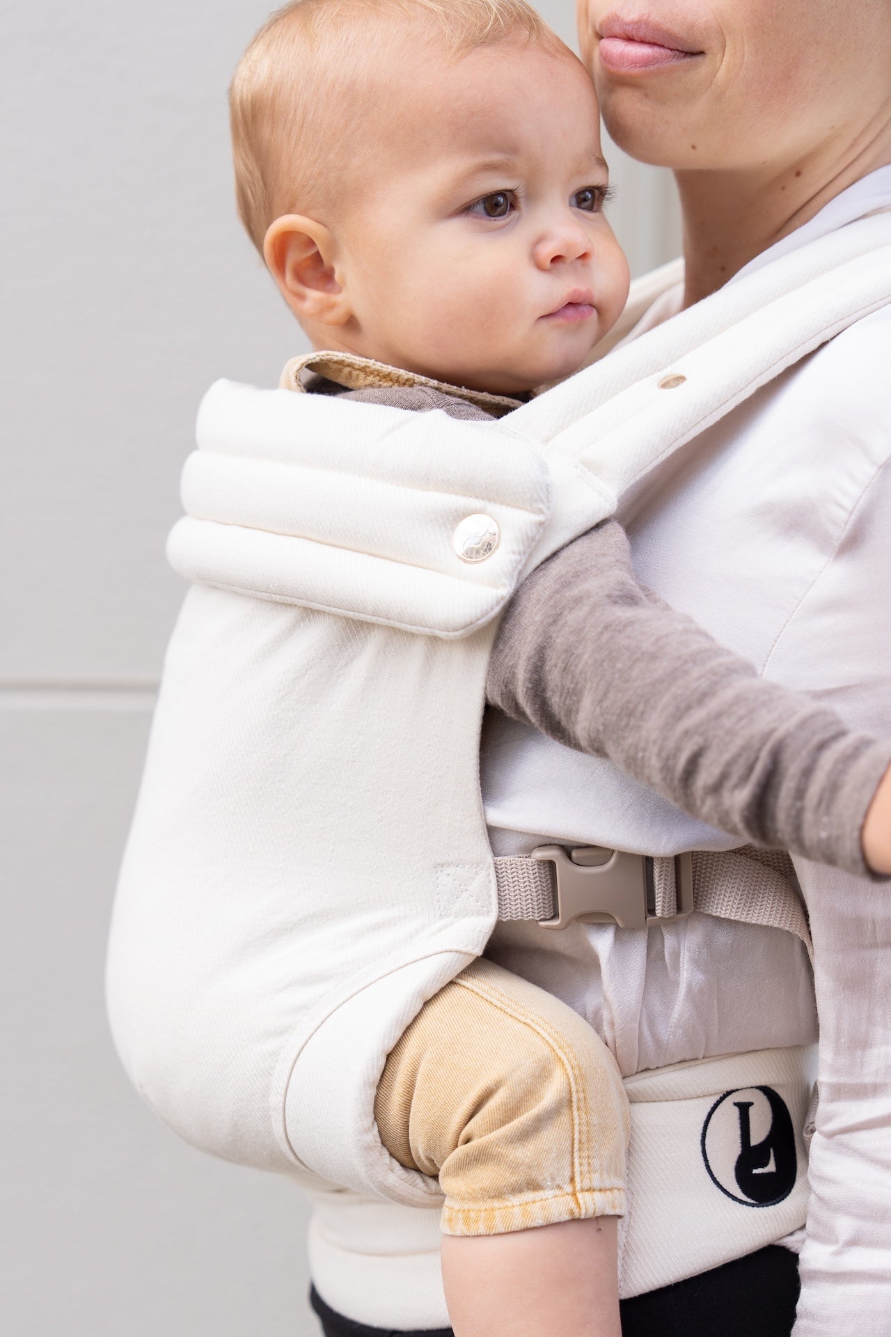 Draagzak baby - Organic Beige