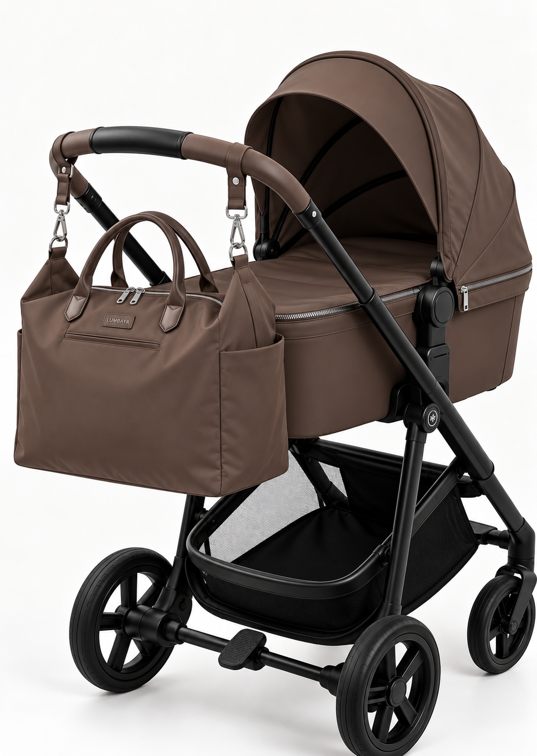 Luiertas | Nylon Brown