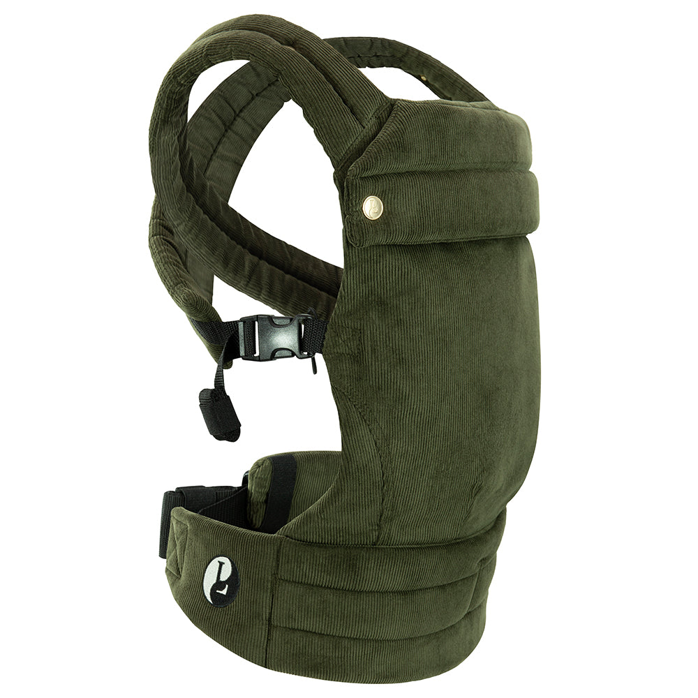 Babytrage - Cord Olive Green